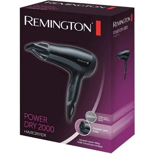 Remington Ceramic Power Ionic Grille Hair Dryer D3010